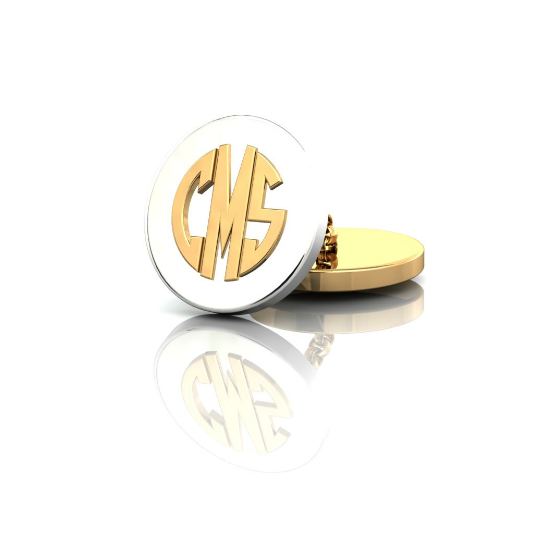 Initial Cufflink Metal Combinations