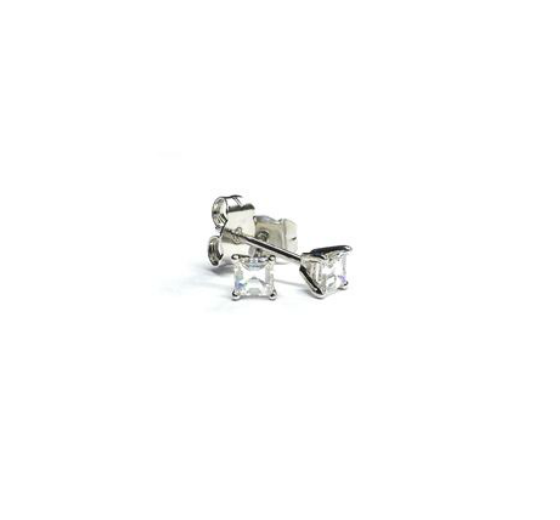 Asscher Cut Diamond Earrings Commission