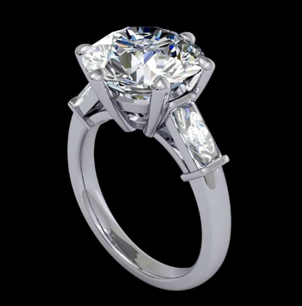 Stuck in a drawer diamond ring