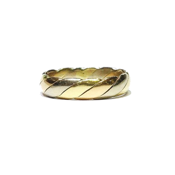 Dad's wedding ring before being remodelled