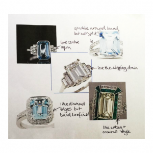 aqua mood board