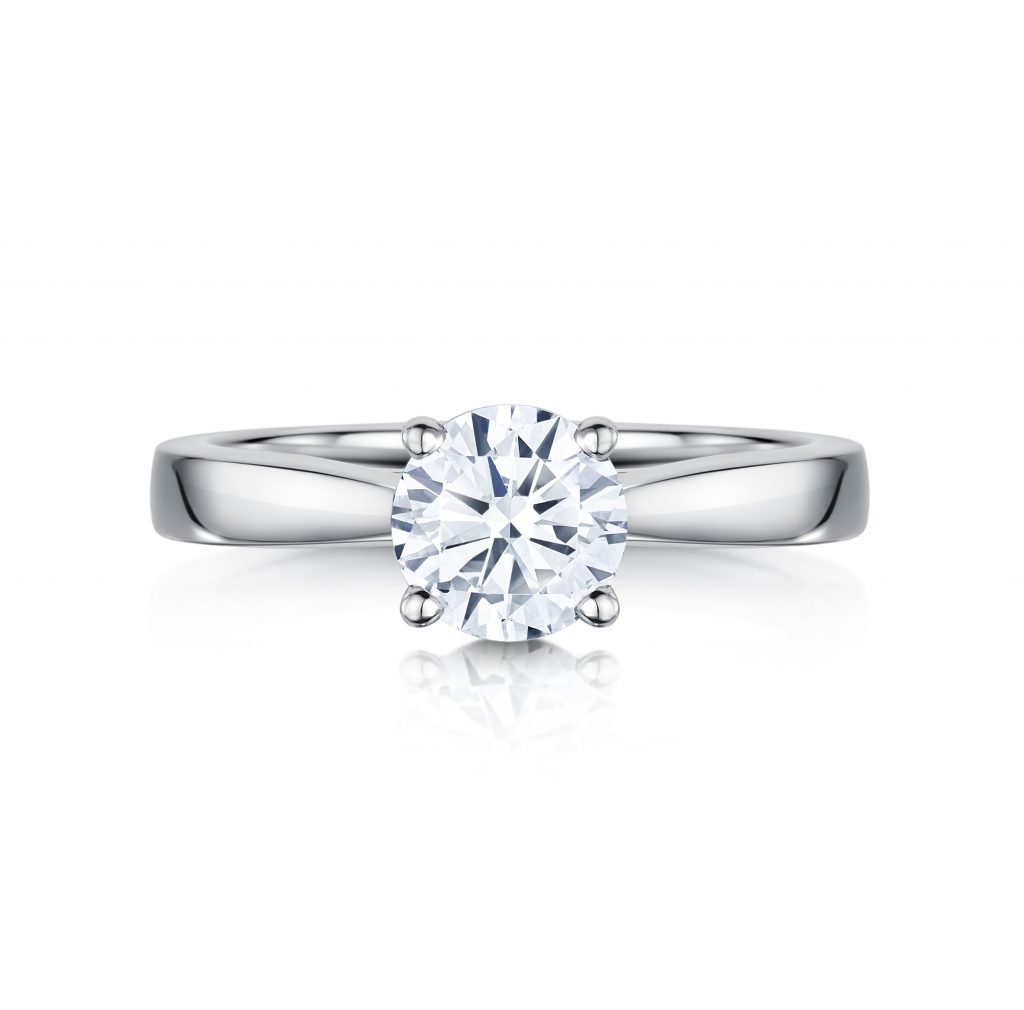 The ‘Emmie’ Platinum Ring