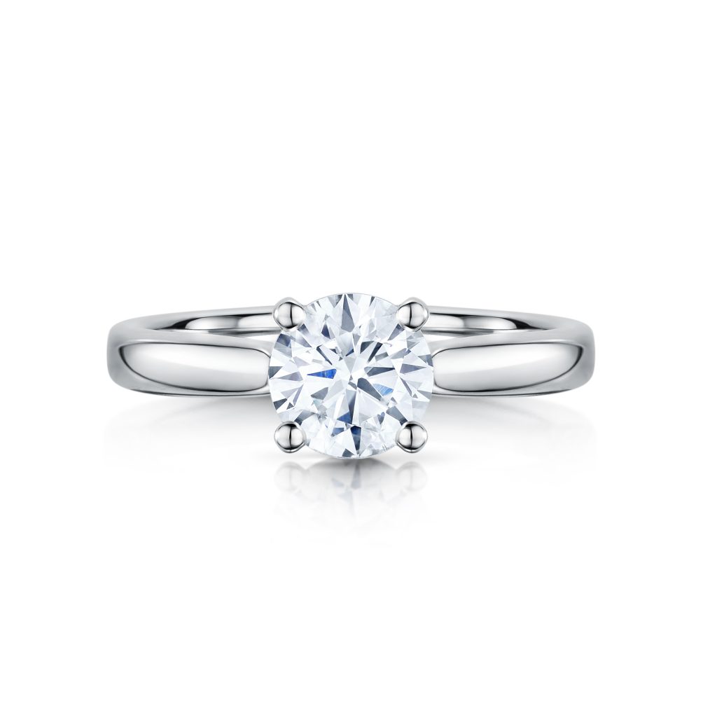 The ‘Olivia’ Ring in Platinum